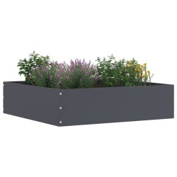 Bordure de Pelouse 6 pcs Anthracite 50 x 50 x 13 cm Acier 538279538279
