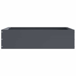 Bordure de Pelouse 6 pcs Anthracite 50 x 50 x 13 cm Acier 538279538279