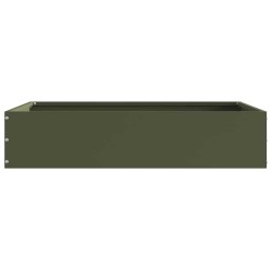Bordure de Pelouse Vert olive 60 x 60 x 13 cm Acier 538284538284