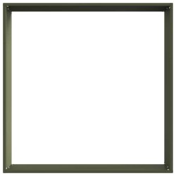 Bordure de Pelouse Vert olive 60 x 60 x 13 cm Acier 538284538284
