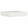 Bordure de Pelouse 6 pcs Blanc 60 x 60 x 13 cm Acier 538285538285