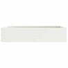 Bordure de Pelouse 6 pcs Blanc 60 x 60 x 13 cm Acier 538285538285