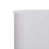 Paravent 5 panneaux Tissu 600 x 80 cm Blanc sable 538288538288
