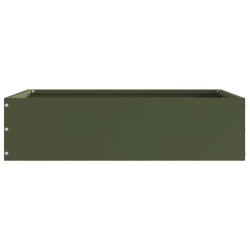 Bordure de Pelouse Vert olive 50 x 50 x 13 cm Acier 538290538290