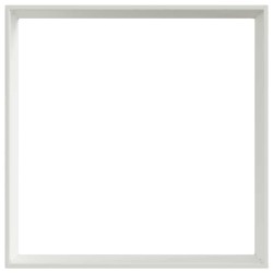 Bordure de Pelouse Blanc 60 x 60 x 13 cm Acier 538291538291