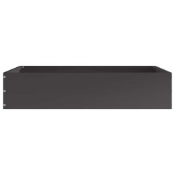 Bordure de Pelouse Noir 60 x 60 x 13 cm Acier 538292538292