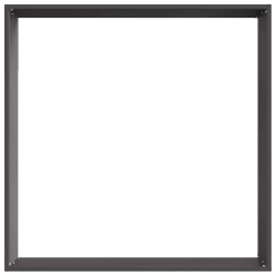 Bordure de Pelouse Noir 60 x 60 x 13 cm Acier 538292538292