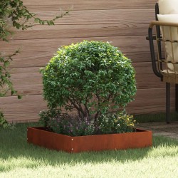 Bordure de Pelouse 6 pcs Rouillé 50 x 50 x 13 cm 538294538294