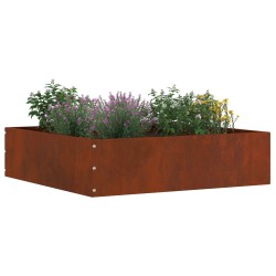 Bordure de Pelouse 6 pcs Rouillé 50 x 50 x 13 cm 538294538294