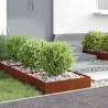 Bordure de Pelouse 6 pcs Rouillé 50 x 50 x 13 cm 538294538294