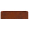 Bordure de Pelouse 6 pcs Rouillé 50 x 50 x 13 cm 538294538294