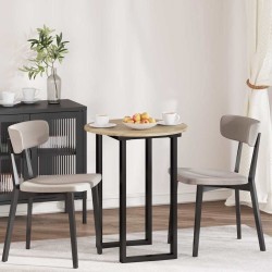 Plateau de table Chêne sonoma Ø 60 x 1,5 cm Bois d'ingénierie 538296538296