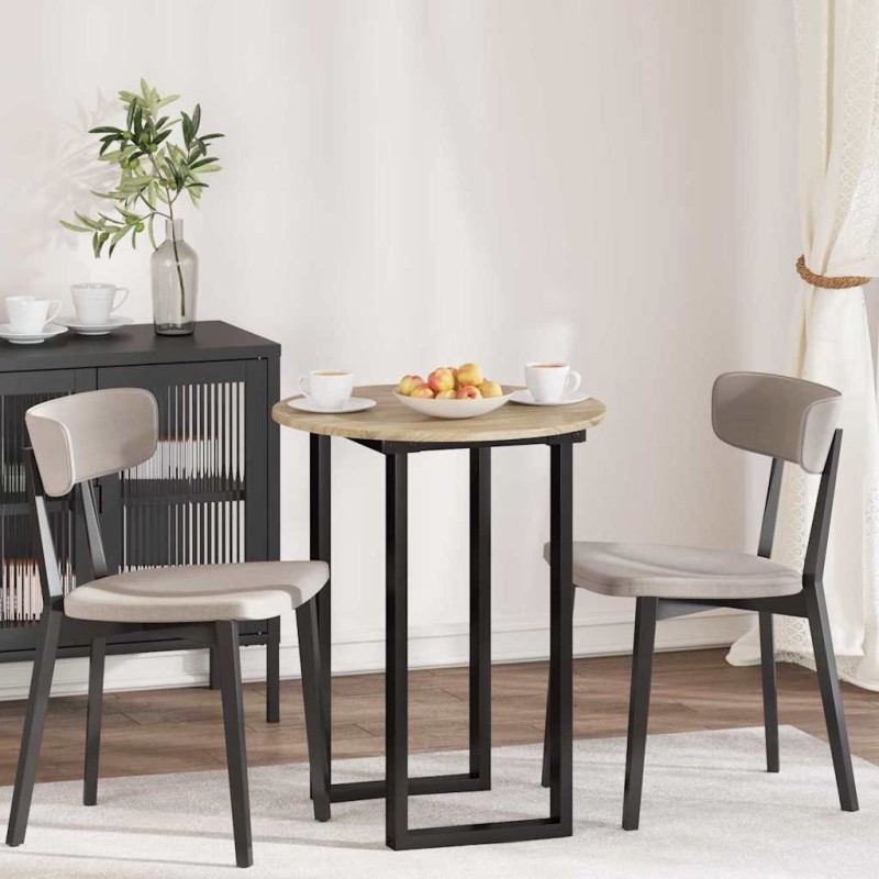 Plateau de table Chêne sonoma Ø 60 x 1,5 cm Bois d'ingénierie 538296538296