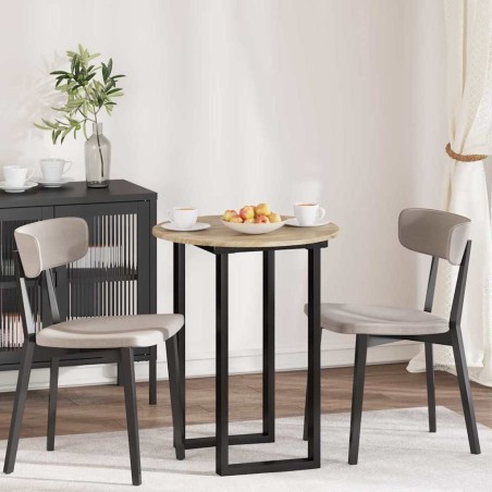 Plateau de table Chêne sonoma Ø 60 x 1,5 cm Bois d'ingénierie 538296538296