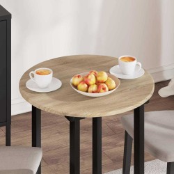 Plateau de table Chêne sonoma Ø 60 x 1,5 cm Bois d'ingénierie 538296538296