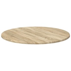 Plateau de table Chêne sonoma Ø 60 x 1,5 cm Bois d'ingénierie 538296538296