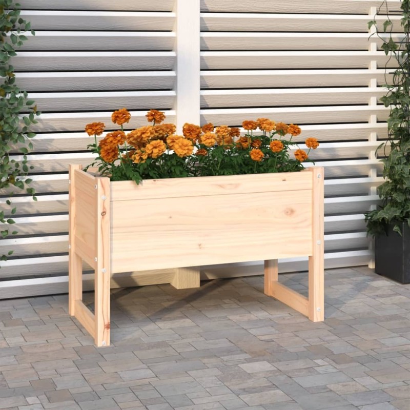 Jardinière 78x40x52 cm Bois massif de pin 538297538297