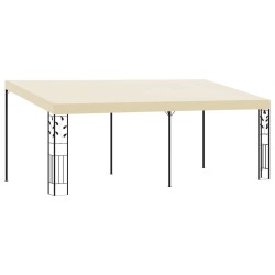 Belvédère à montage mural 6x3x2,5 m Crème 538300538300