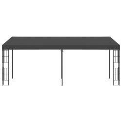 Belvédère mural 3x6 m Anthracite Tissu 538303538303