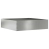 Bordure de Pelouse 6 pcs Argent 50 x 50 x 13 cm Acier galvanisé 538308538308