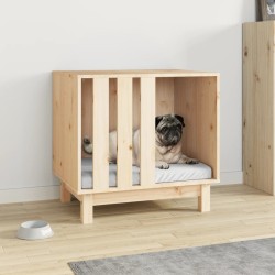Niche pour chien 60x45x57 cm Bois de pin massif 538317538317