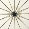Parasol suspendu avec poteau en aluminium Blanc 3 m 538318538318