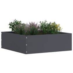 Bordure de Pelouse Anthracite 40 x 40 x 13 cm Acier 538323538323