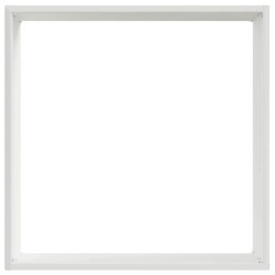 Bordure de Pelouse 6 pcs Blanc 40 x 40 x 13 cm Acier 538324538324