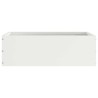 Bordure de Pelouse Blanc 40 x 40 x 13 cm Acier 538325538325