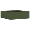 Bordure de Pelouse 6 pcs Vert olive 40 x 40 x 13 cm Acier 538331538331