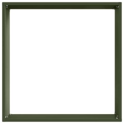 Bordure de Pelouse 6 pcs Vert olive 40 x 40 x 13 cm Acier 538331538331