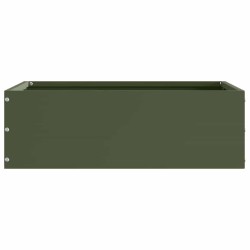 Bordure de Pelouse Vert olive 40 x 40 x 13 cm Acier 538332538332