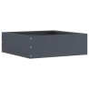 Bordure de Pelouse 6 pcs Anthracite 40 x 40 x 13 cm Acier 538338538338