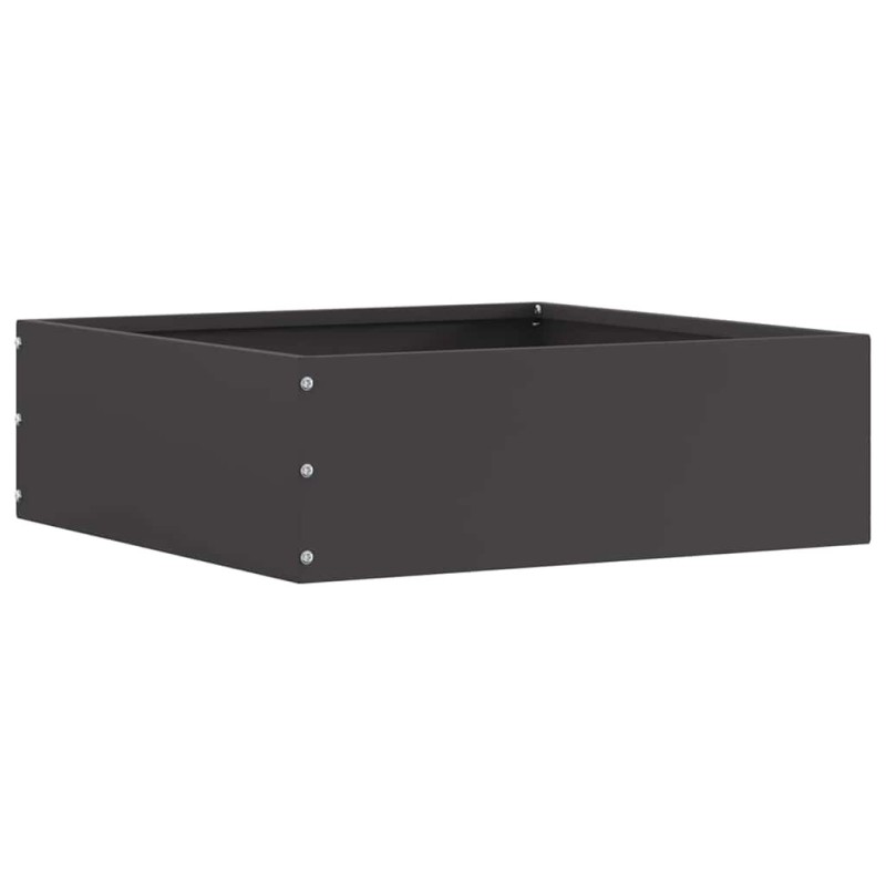 Bordure de Pelouse Noir 40 x 40 x 13 cm Acier 538339538339