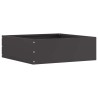 Bordure de Pelouse Noir 40 x 40 x 13 cm Acier 538339538339