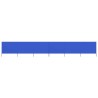 Paravent 6 panneaux Tissu 800 x 120 cm Bleu azuré 538345538345