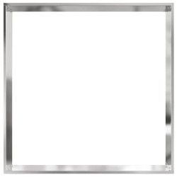 Bordure de Pelouse Argent 60 x 60 x 13 cm Acier inoxydable 538349538349