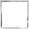 Bordure de Pelouse Argent 60 x 60 x 13 cm Acier inoxydable 538349538349
