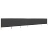 Paravent 6 panneaux Tissu 800 x 160 cm Anthracite 538350538350