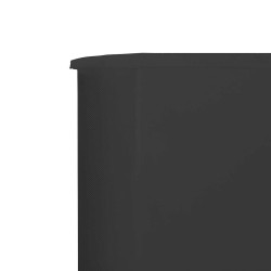 Paravent 6 panneaux Tissu 800 x 160 cm Anthracite 538350538350