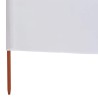 Paravent 9 panneaux Tissu 1200 x 80 cm Blanc sable 538351538351