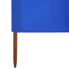 Paravent 9 panneaux Tissu 1200 x 80 cm Bleu azuré 538361538361