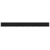 Paravent 9 panneaux Tissu 1200 x 80 cm Noir 538362538362