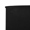 Paravent 9 panneaux Tissu 1200 x 80 cm Noir 538362538362