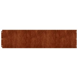Bordures de pelouse 10 pcs 25x103 cm acier corten flexible 538363538363