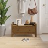 Banc d'entrée Marron miel 80x40x43 cm Bois de pin massif 538366538366