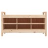 Banc d'entrée 110x40x60 cm Bois de pin massif 538367538367