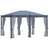 Tonnelle avec moustiquaire 3x4 m Anthracite Acier 538368538368