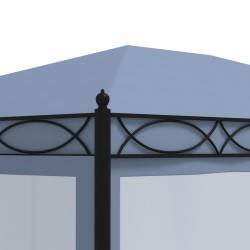 Tonnelle avec moustiquaire 3x4 m Anthracite Acier 538368538368