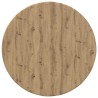 Plateau de table chêne artisanal Ø 50 x 1,5 cm 538372538372